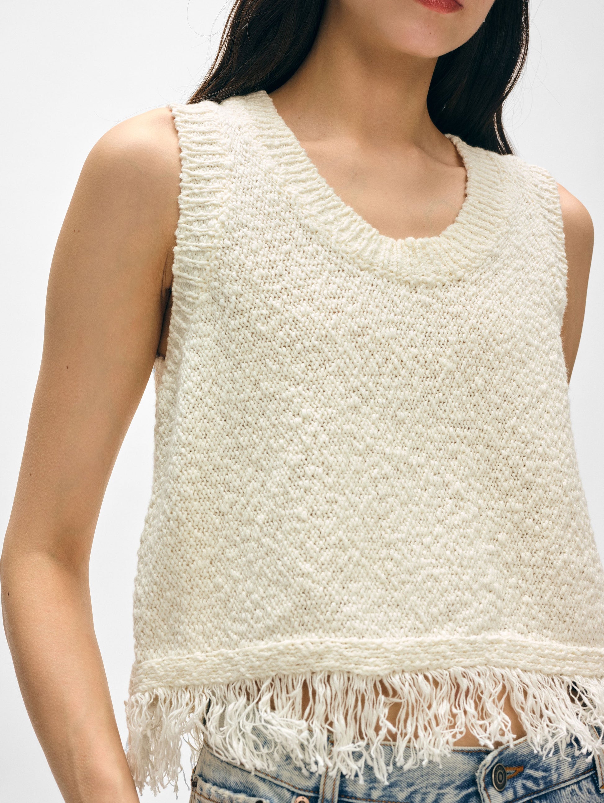 Cotton Fringe Tank