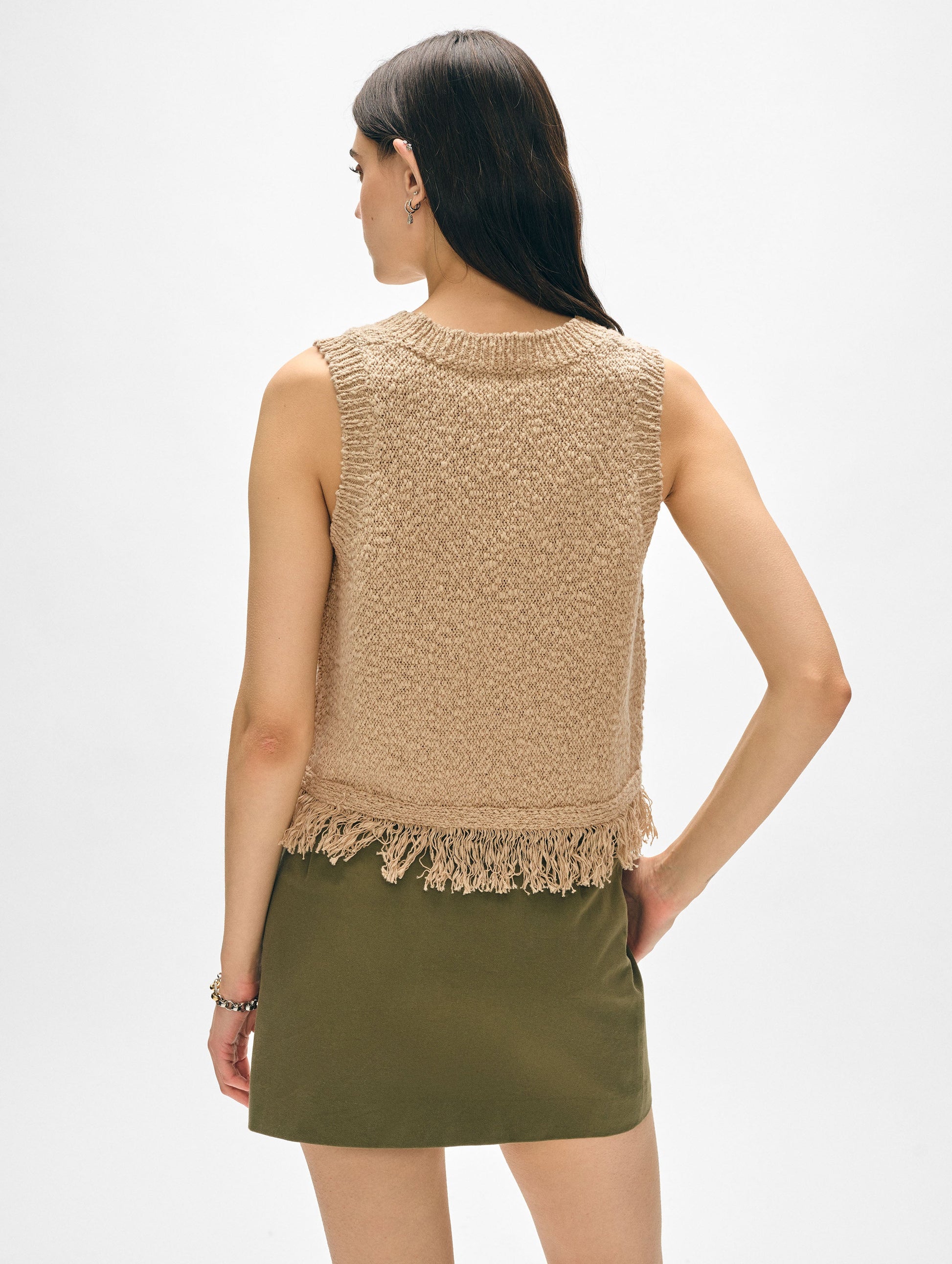 Cotton Fringe Tank