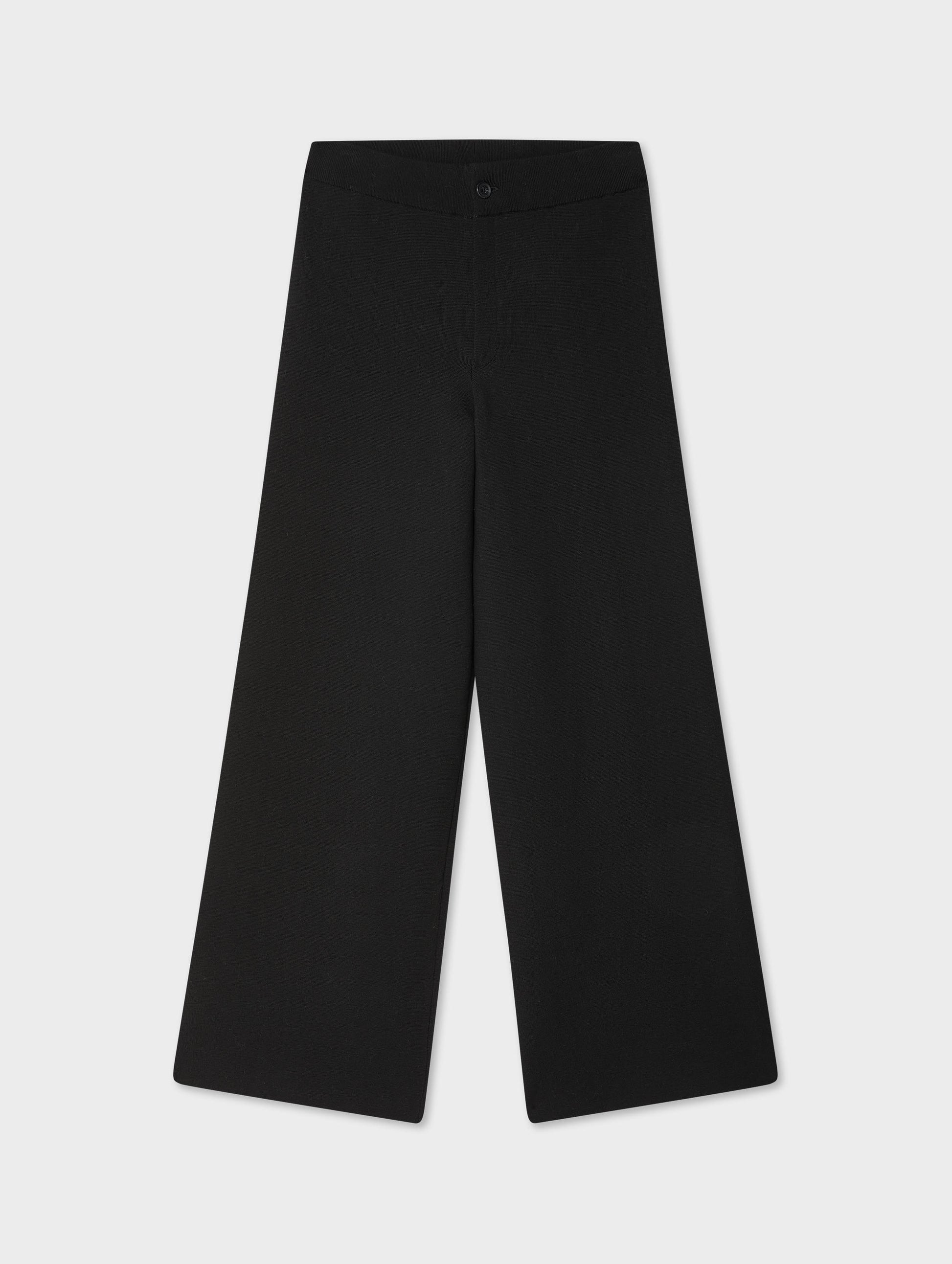 Superfine Organic Cotton Wide Leg Pant