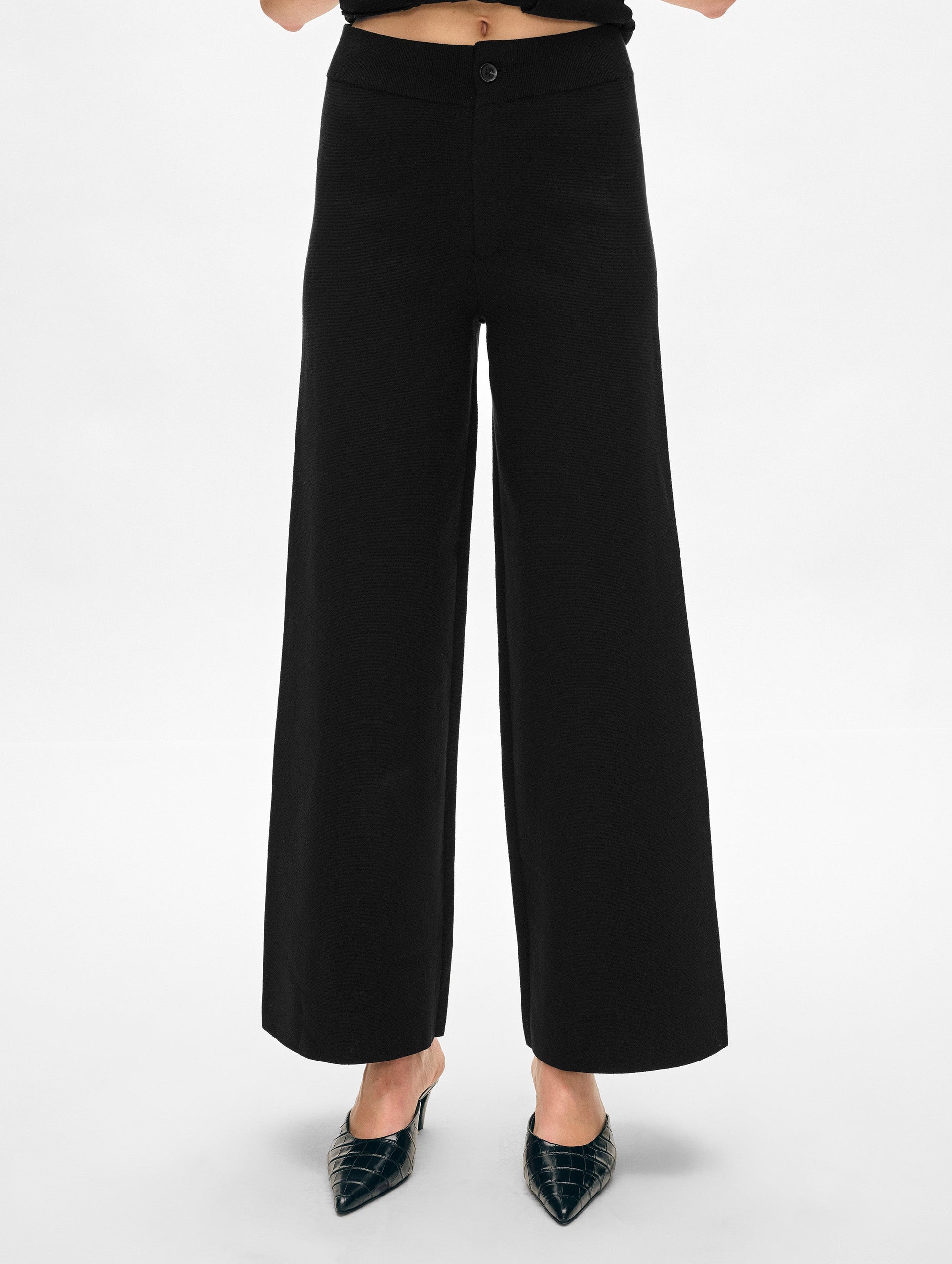 Superfine Organic Cotton Wide Leg Pant
