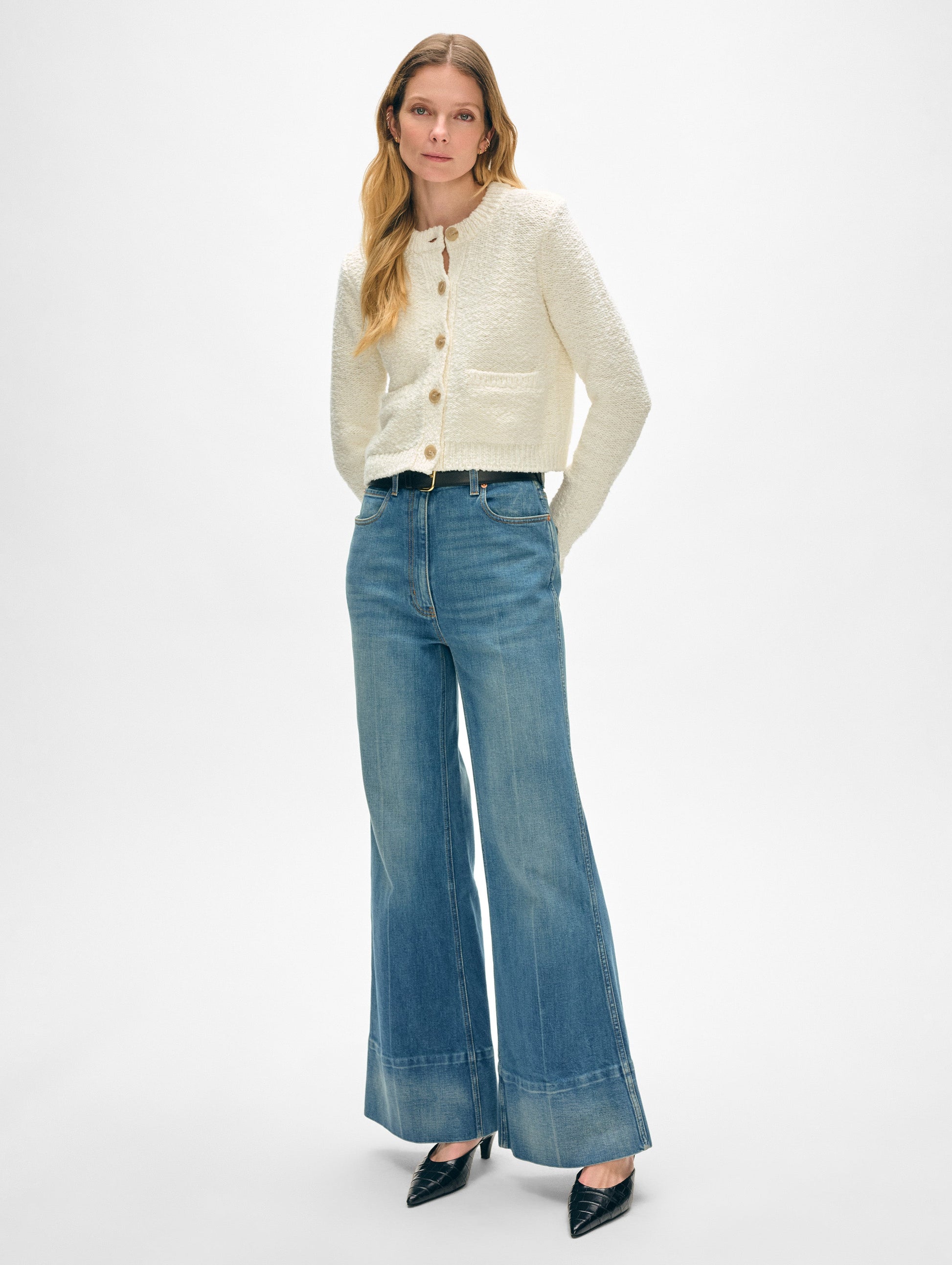 Cotton Pocket Cardigan