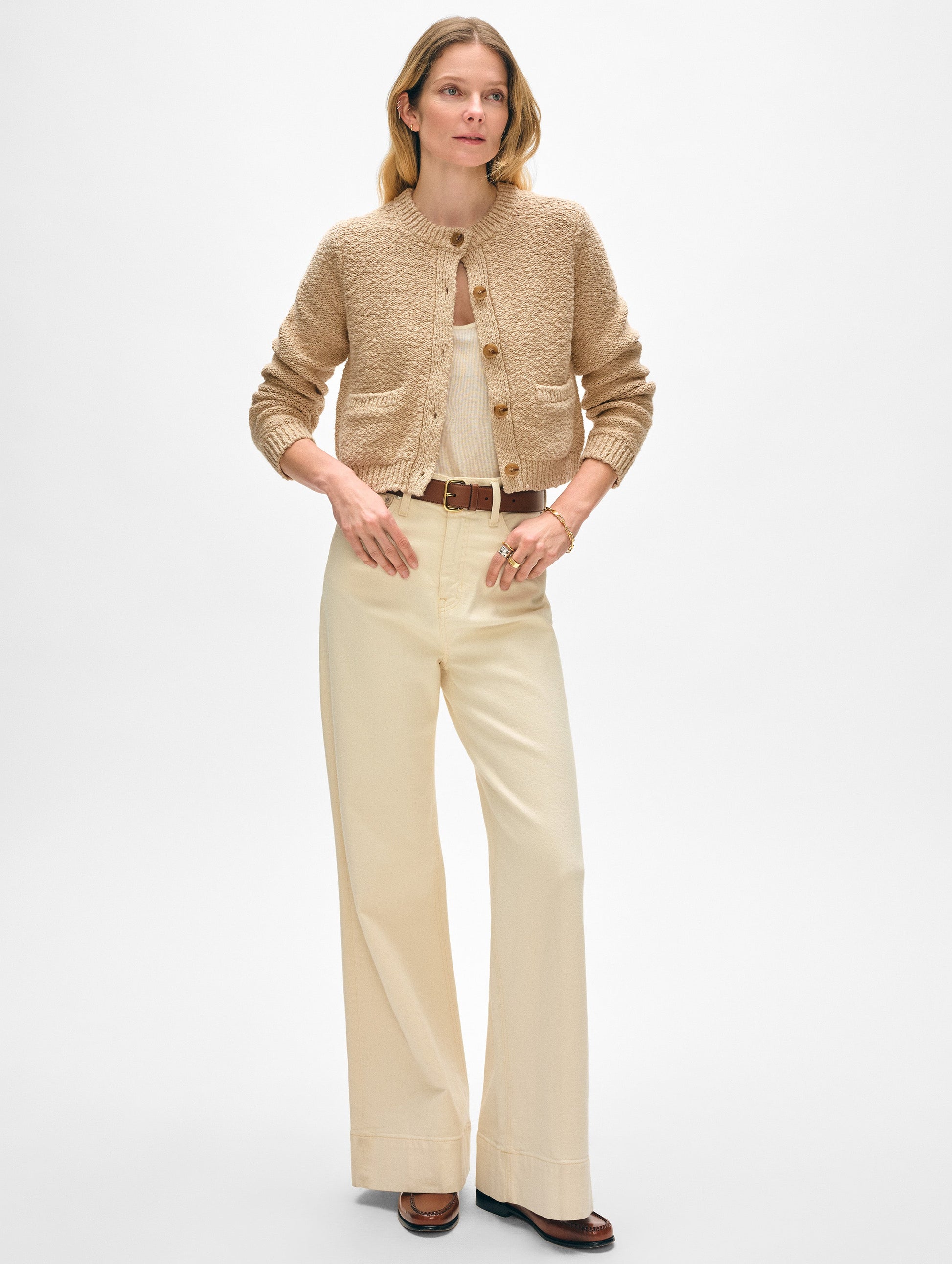 Cotton Pocket Cardigan