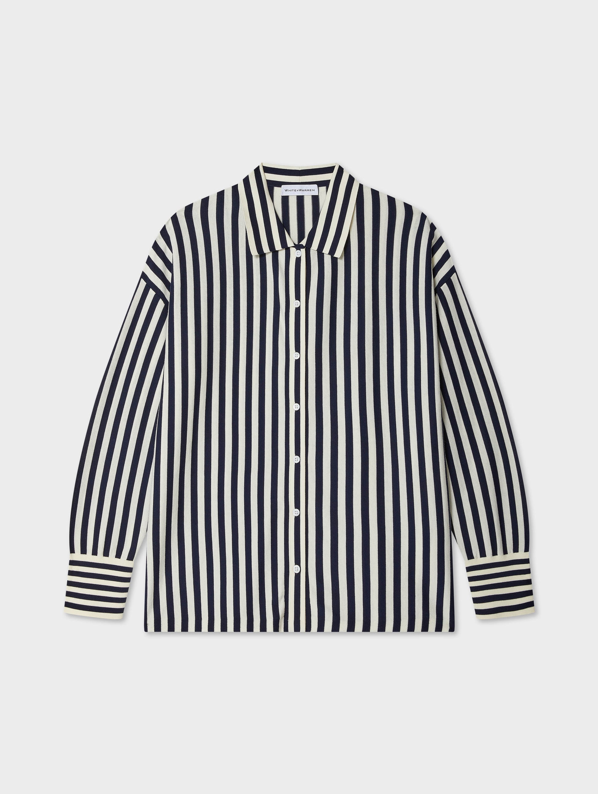 Superfine Organic Cotton Striped Shirt