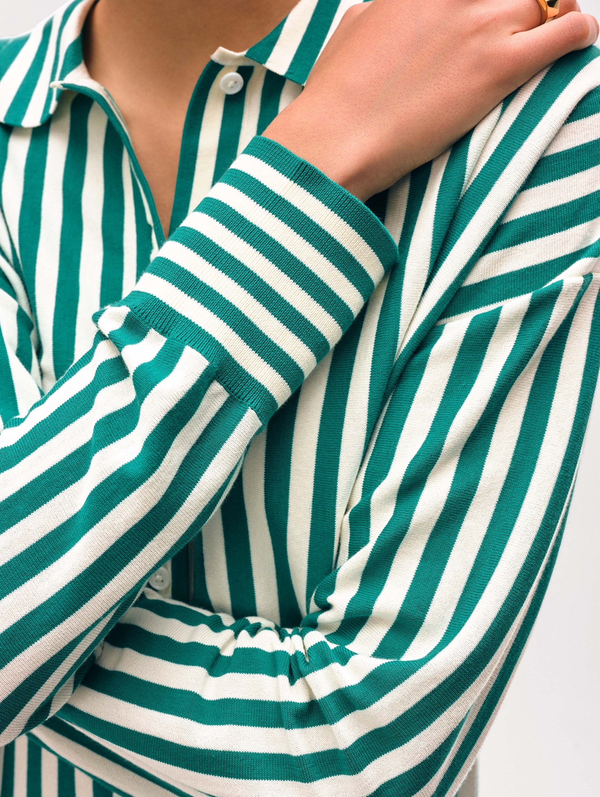 Superfine Organic Cotton Striped Shirt