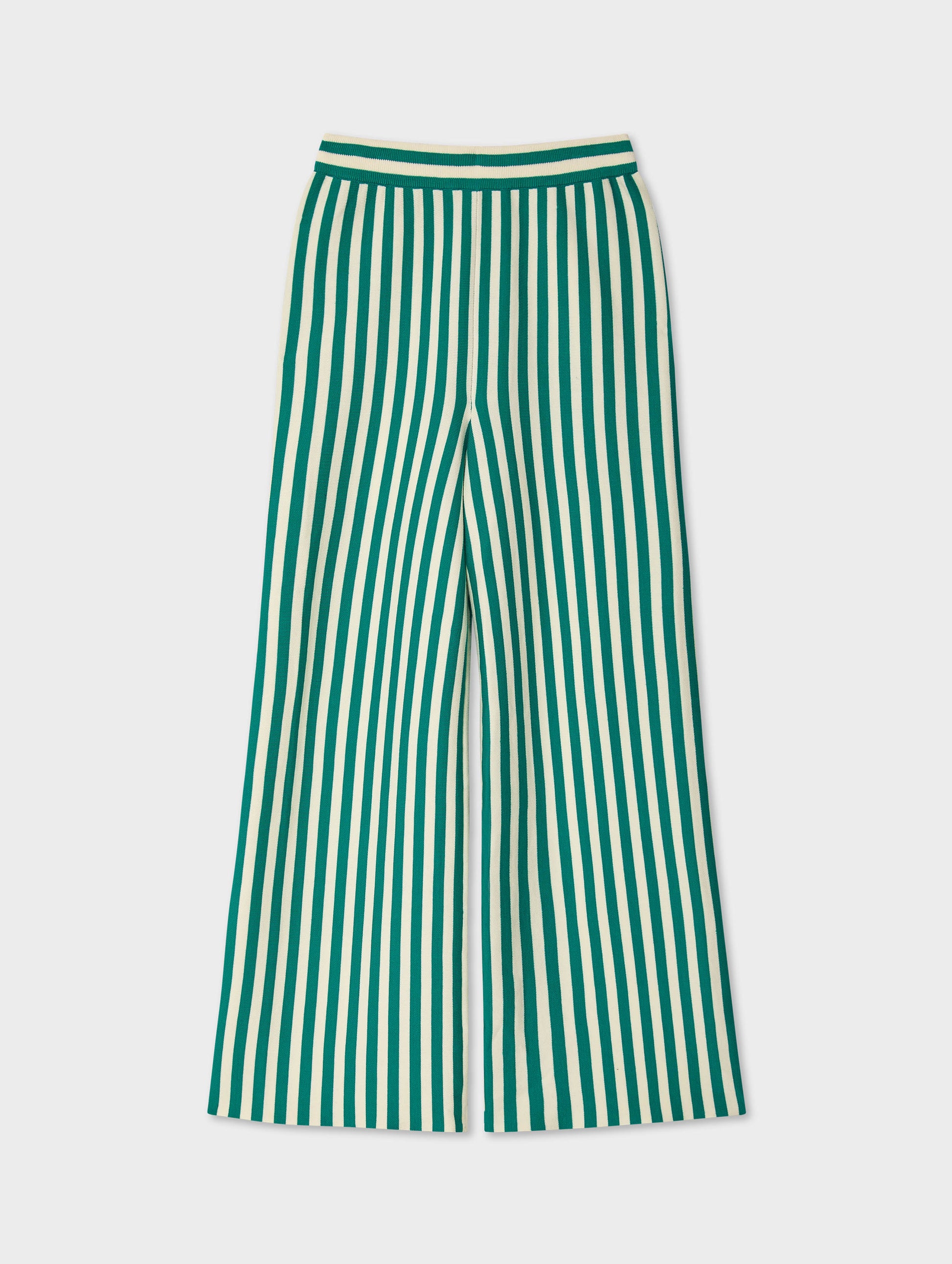Superfine Organic Cotton Striped Pant
