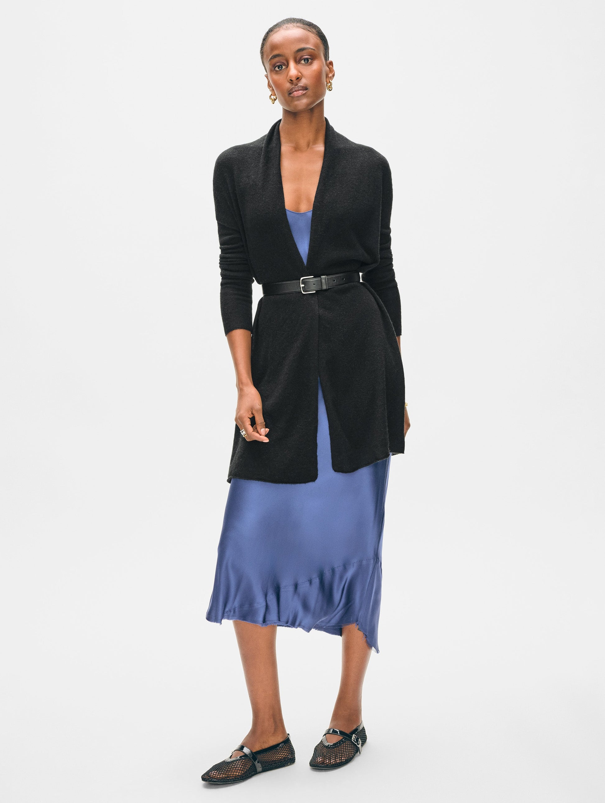 Cashmere Trapeze Cardigan