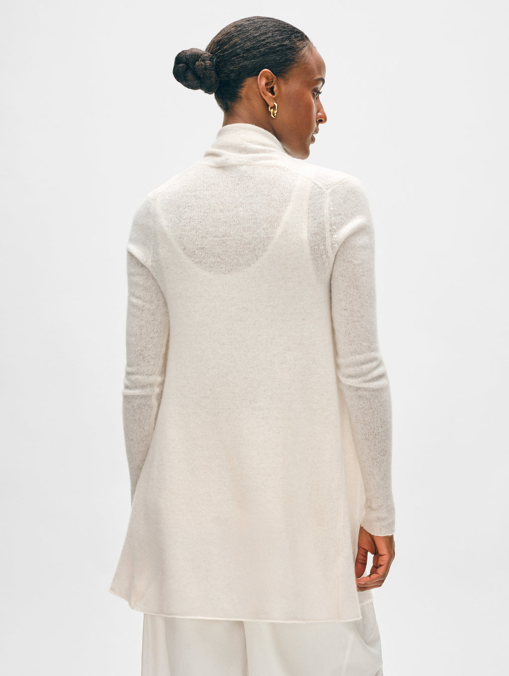 Cashmere Trapeze Cardigan