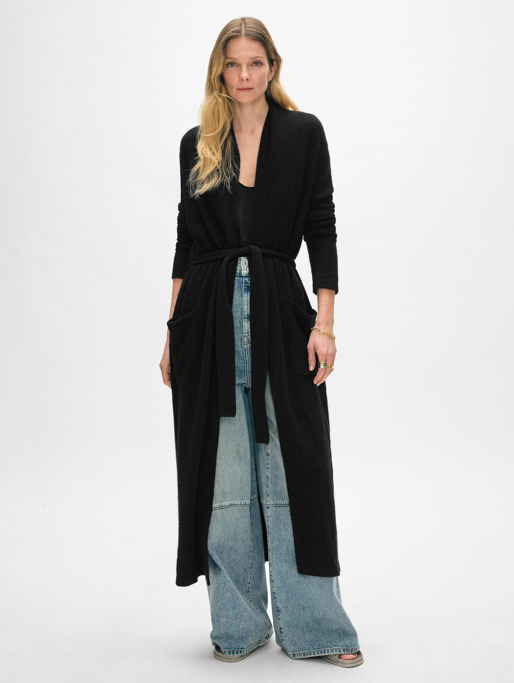 Long Cashmere Robe
