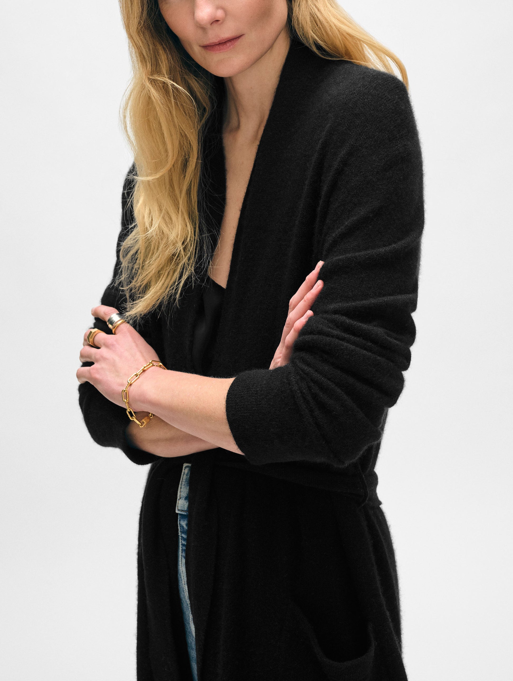 Long Cashmere Robe