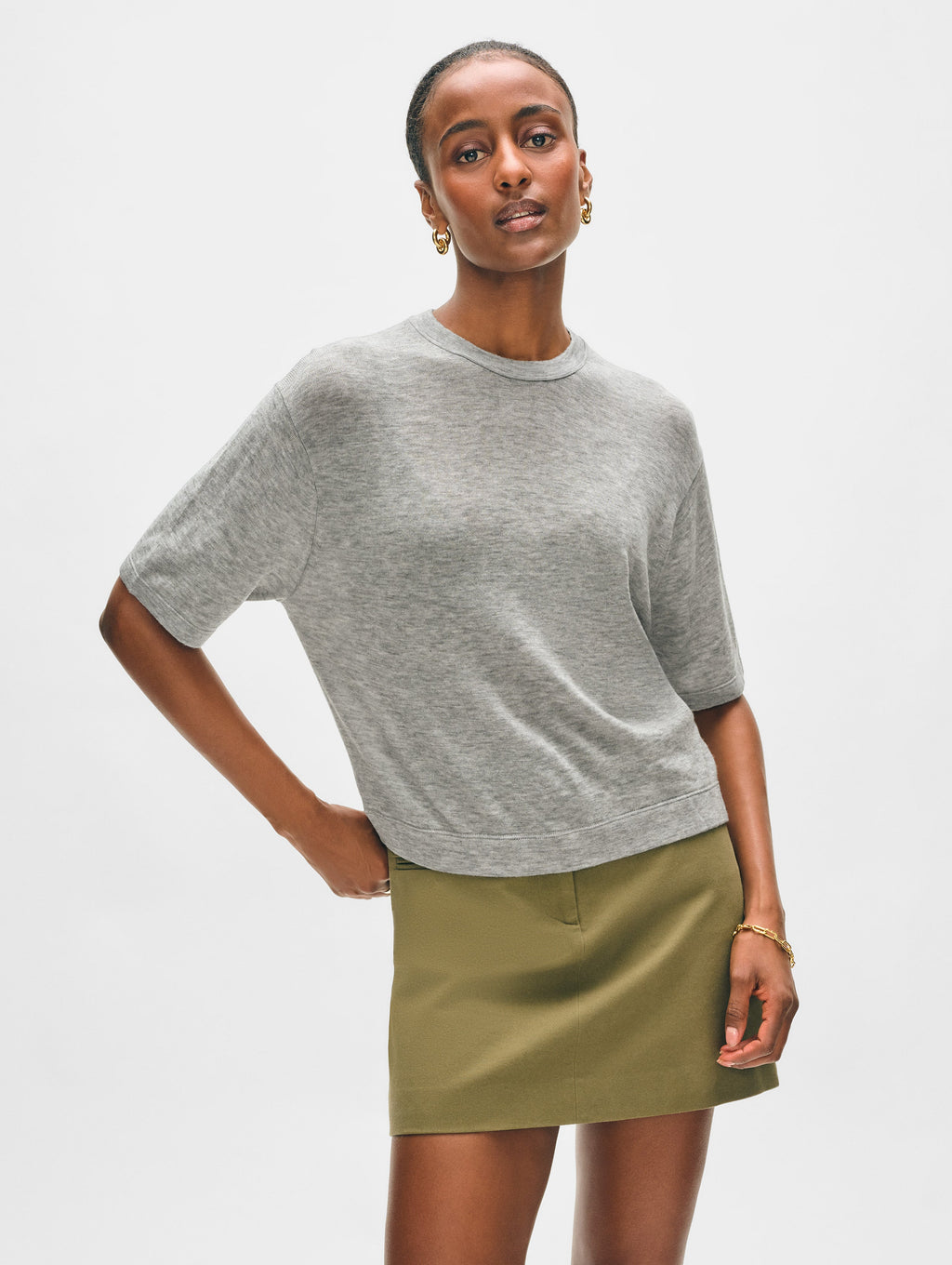 Superfine Cashmere Tee