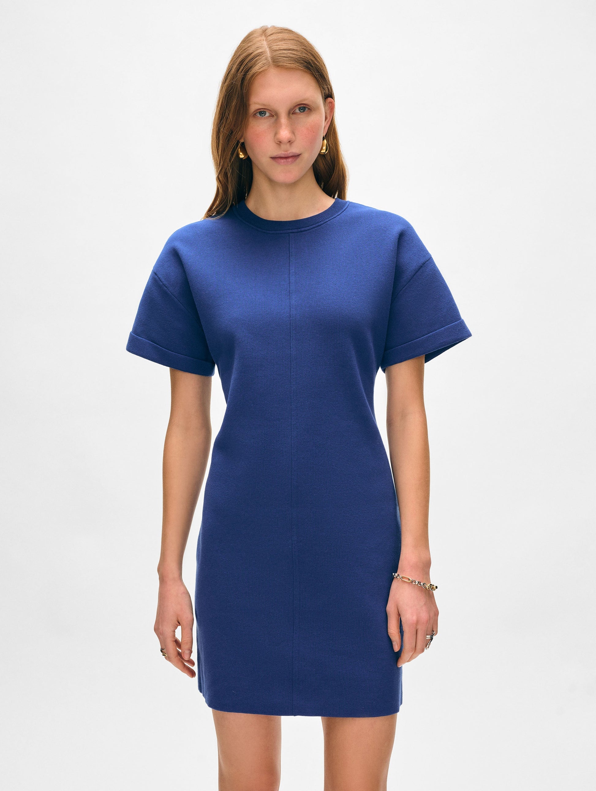 Superfine Organic Cotton Waisted Dress