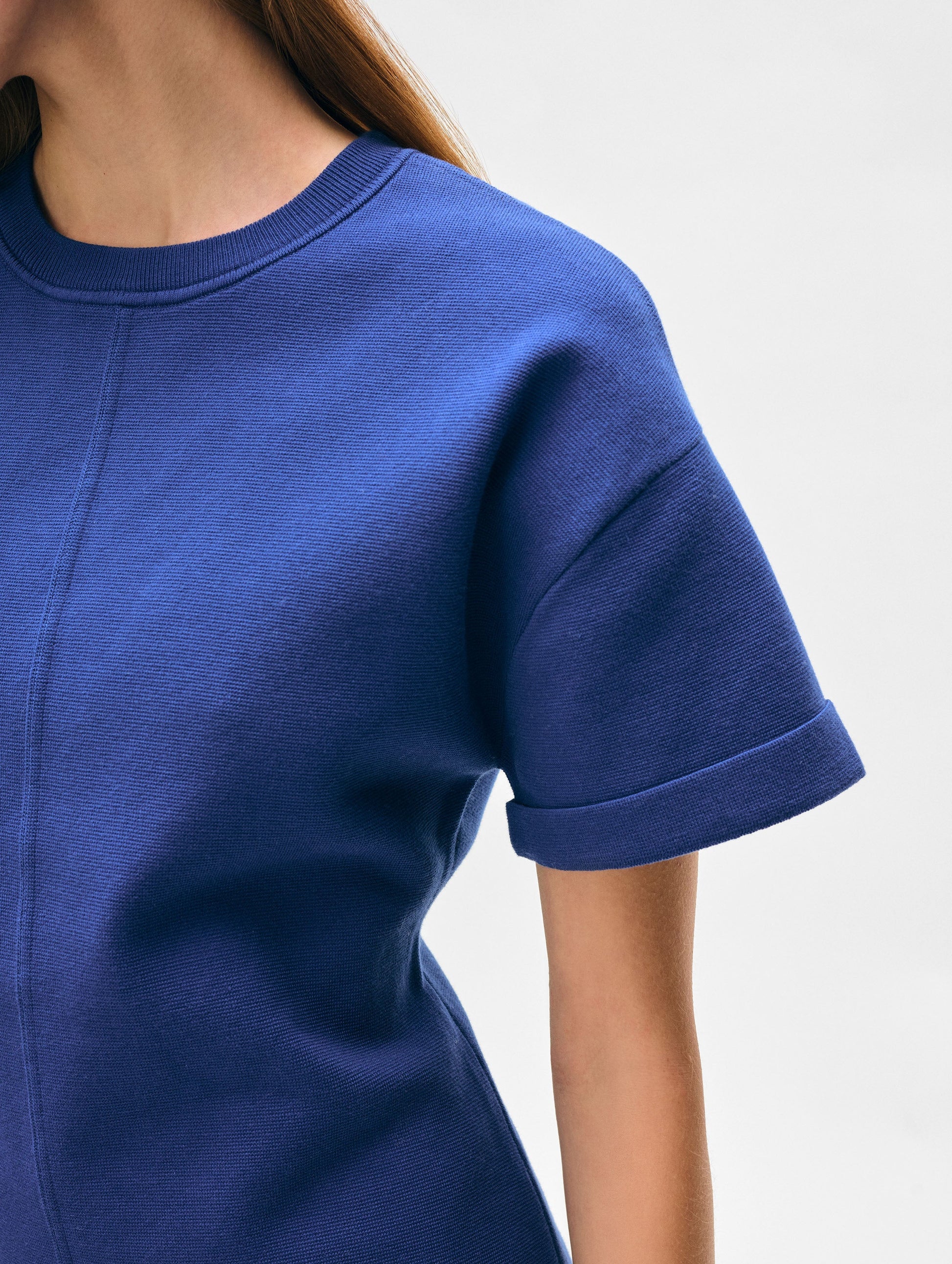 Superfine Organic Cotton Waisted Dress