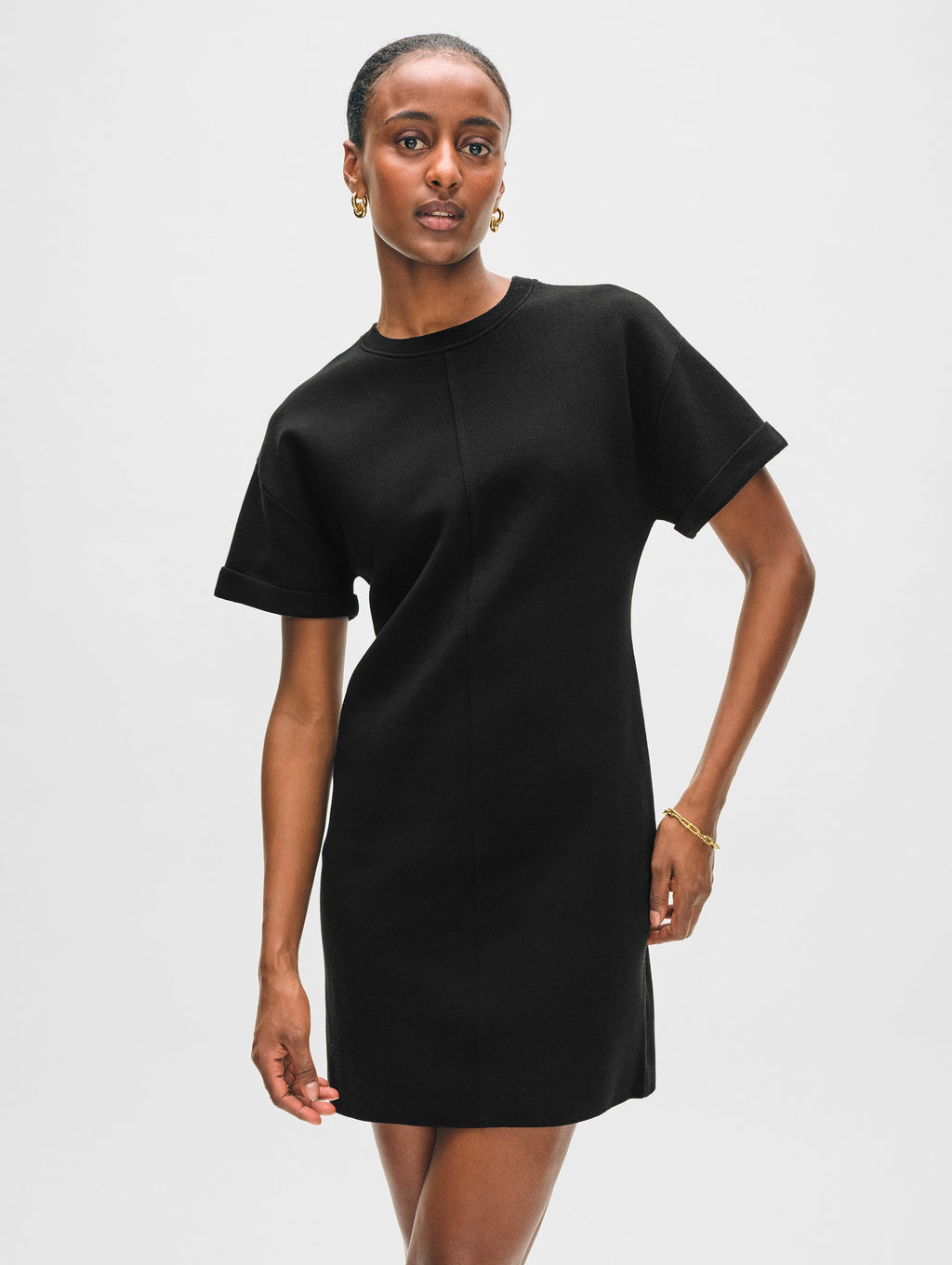 Superfine Organic Cotton Waisted Dress