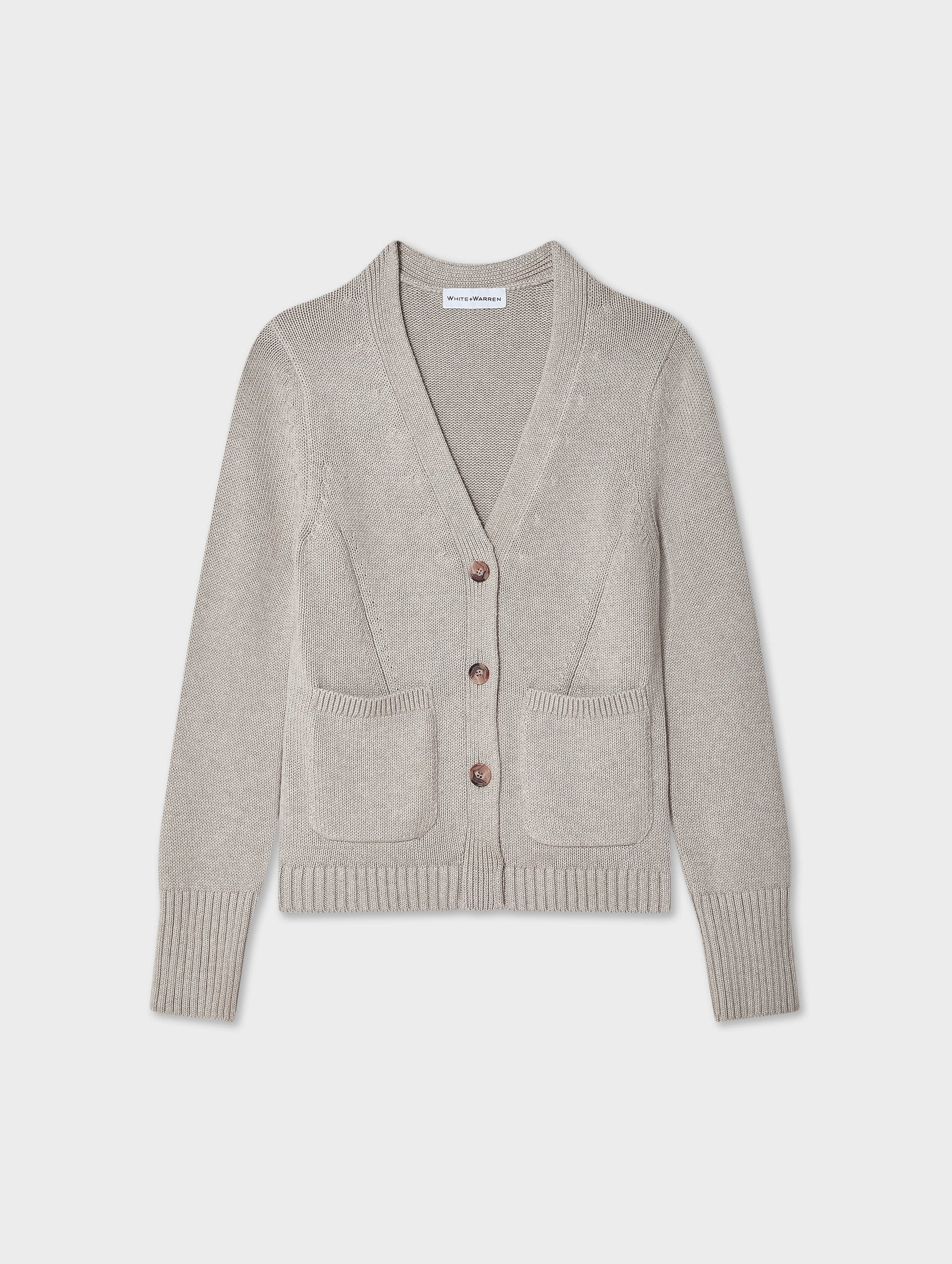 Cotton Waisted Cardigan