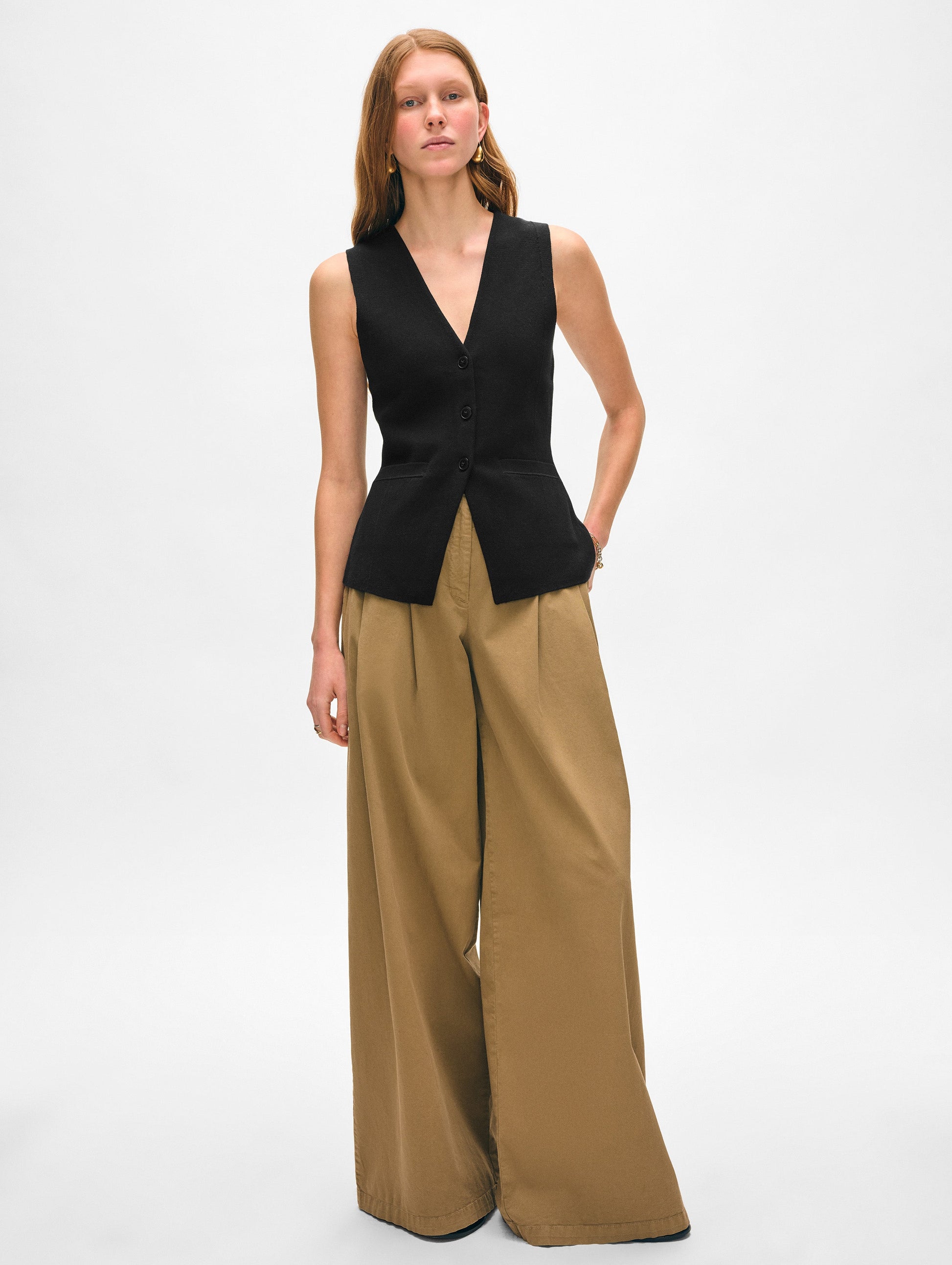 Superfine Organic Cotton Waistcoat