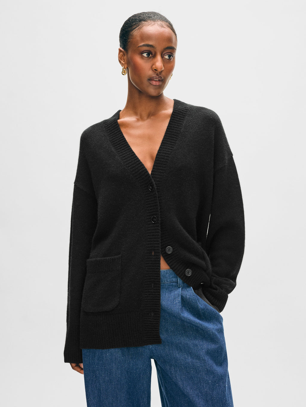 Cashmere Luxe Pocket Cardigan