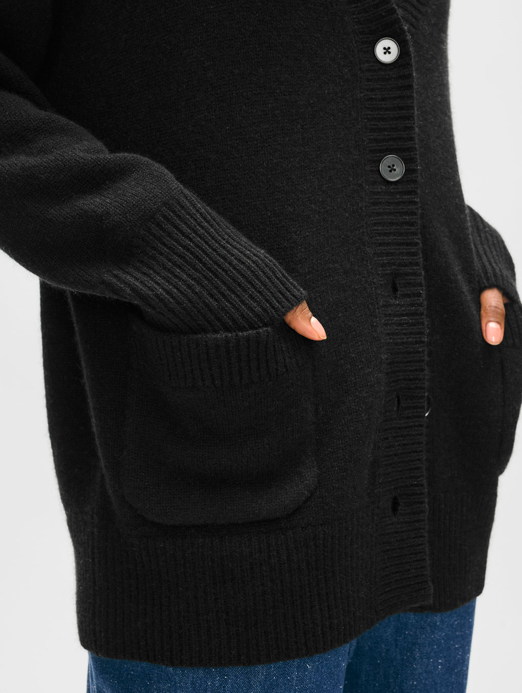 Cashmere Luxe Pocket Cardigan