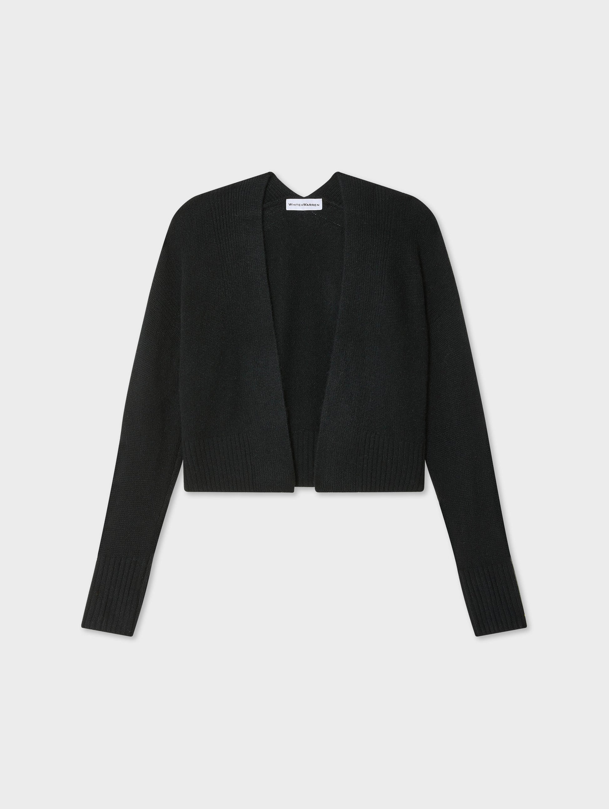 Cashmere Open Front Cardigan
