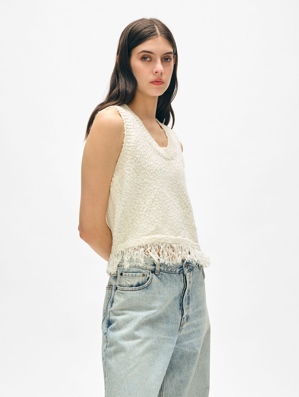 Cotton Fringe Tank