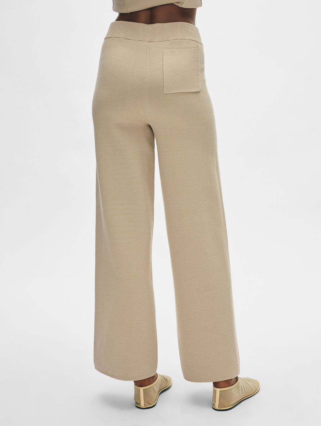 Superfine Organic Cotton Wide Leg Pant