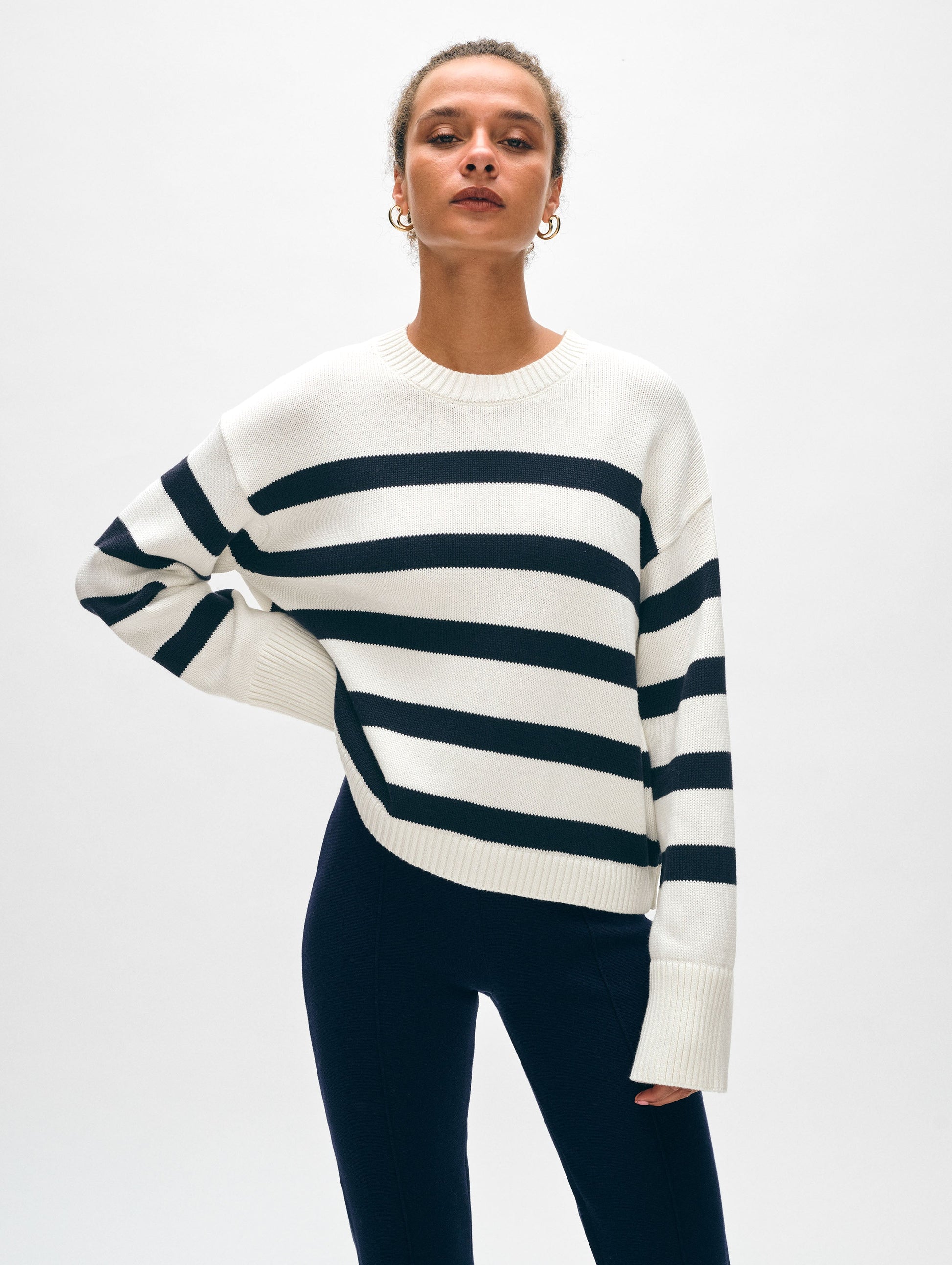 Cotton Easy Crewneck