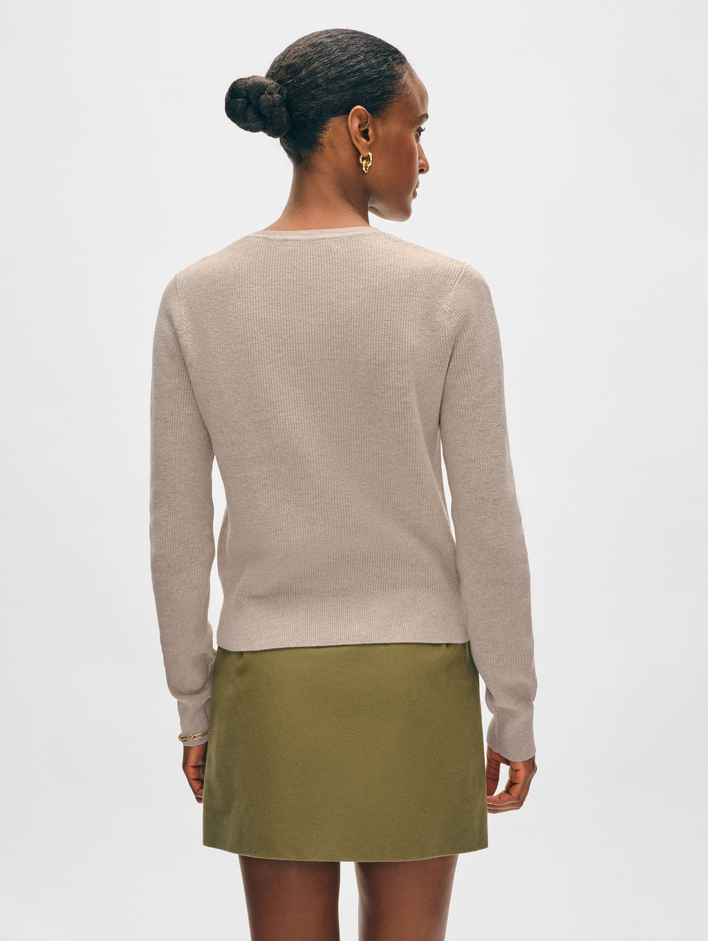 Fine Cotton Ribbed Henley