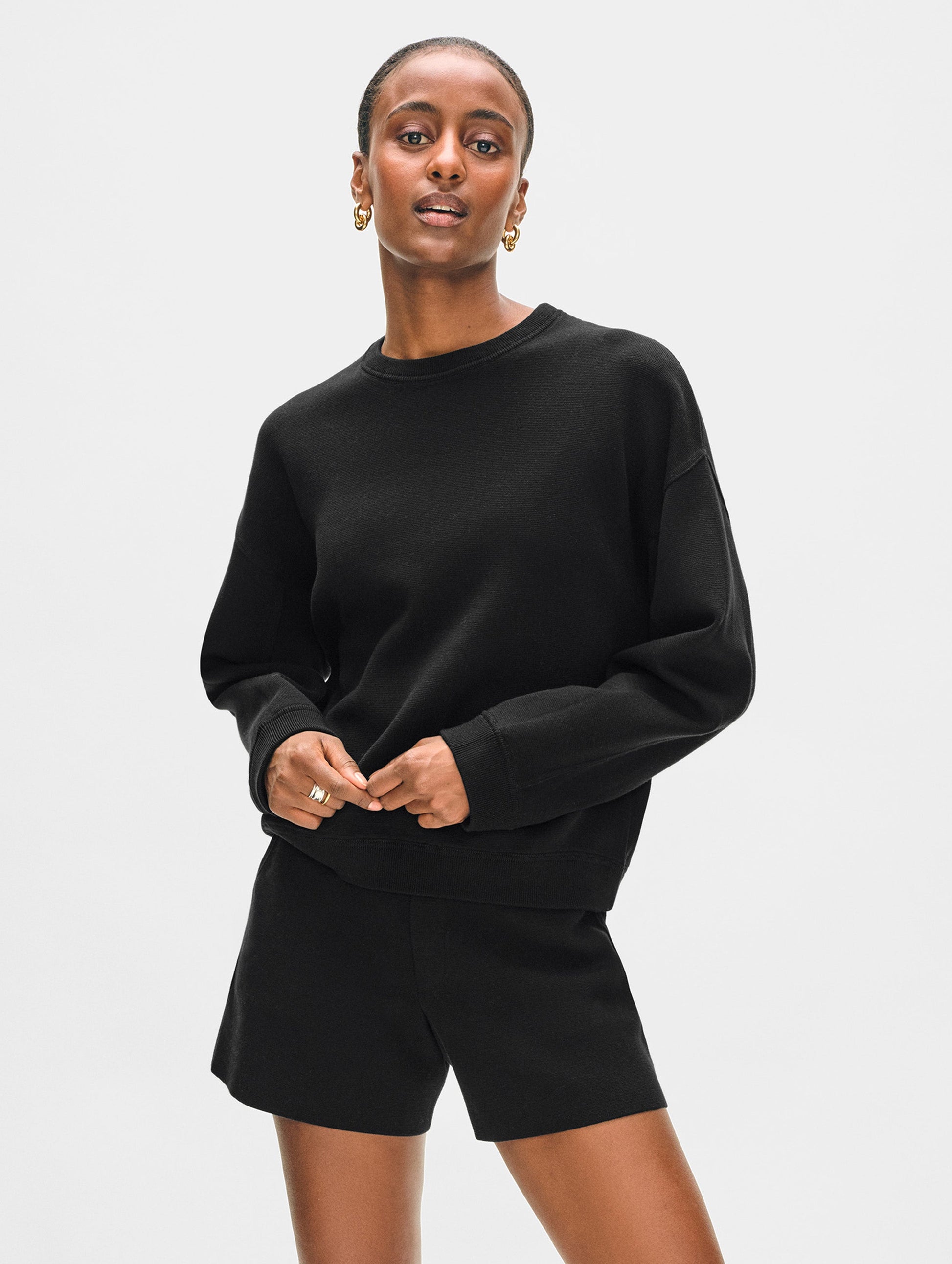 Superfine Organic Cotton Easy Sweatshirt