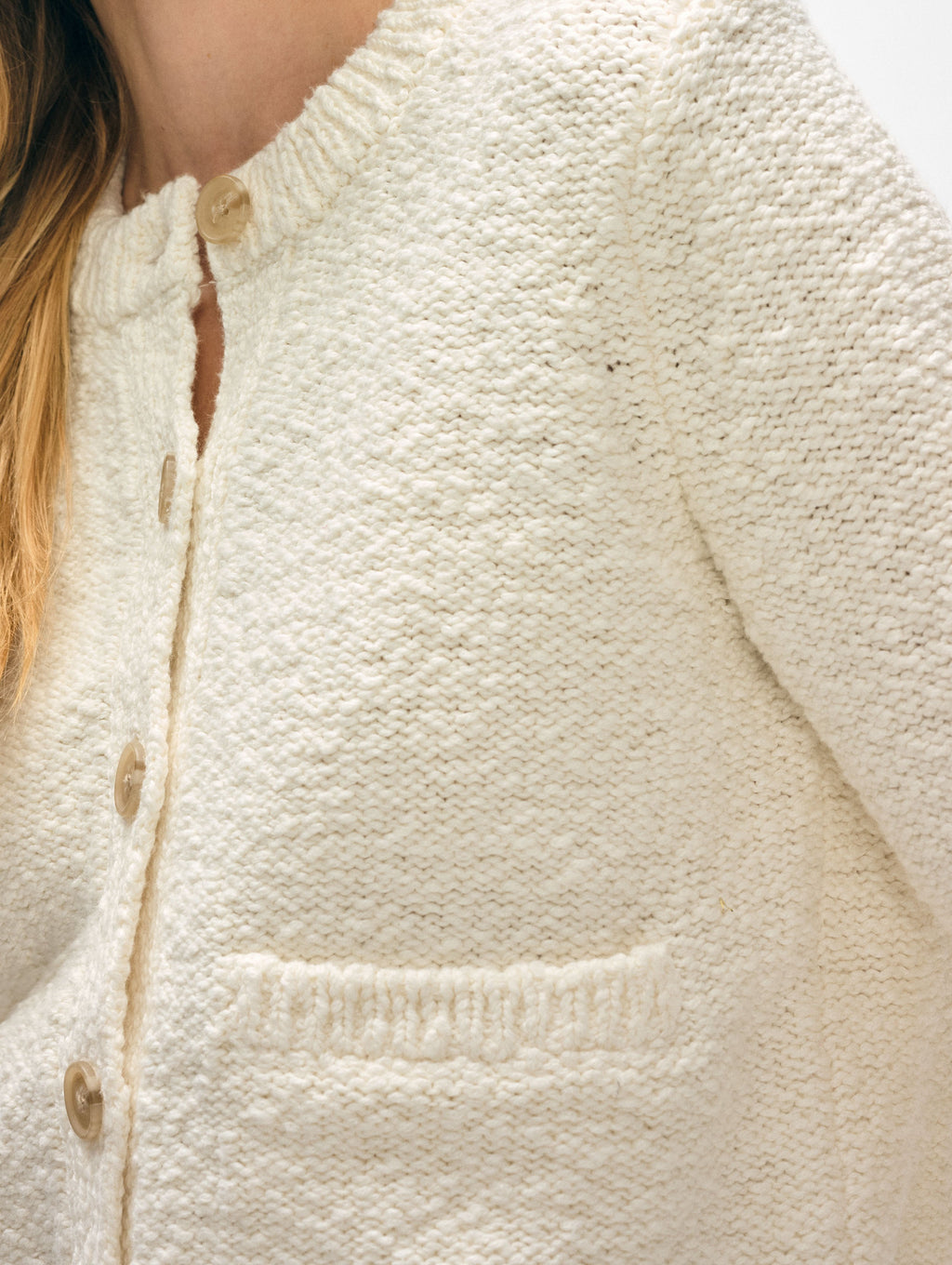 Cotton Pocket Cardigan