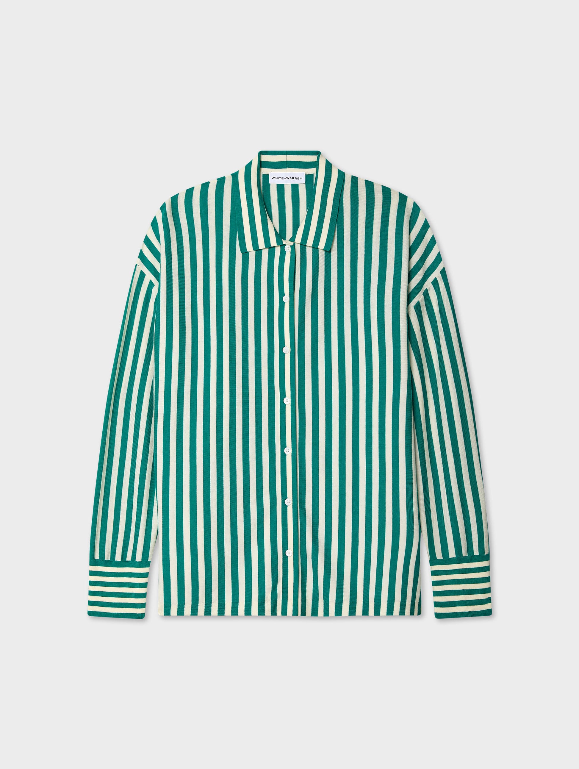 Superfine Organic Cotton Striped Shirt