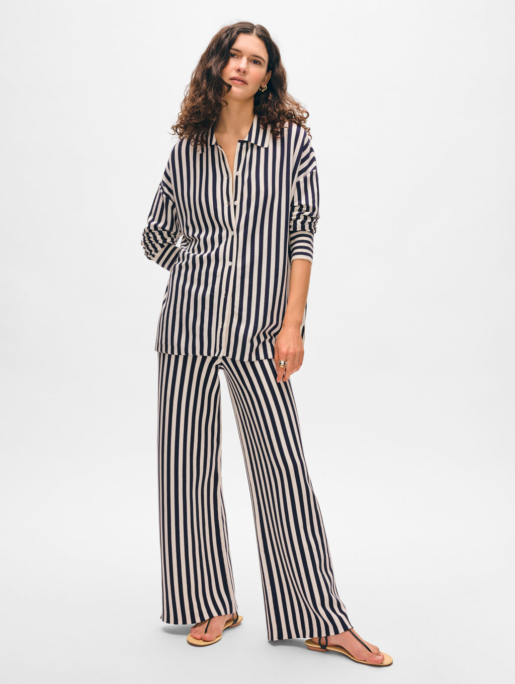 Superfine Organic Cotton Striped Shirt