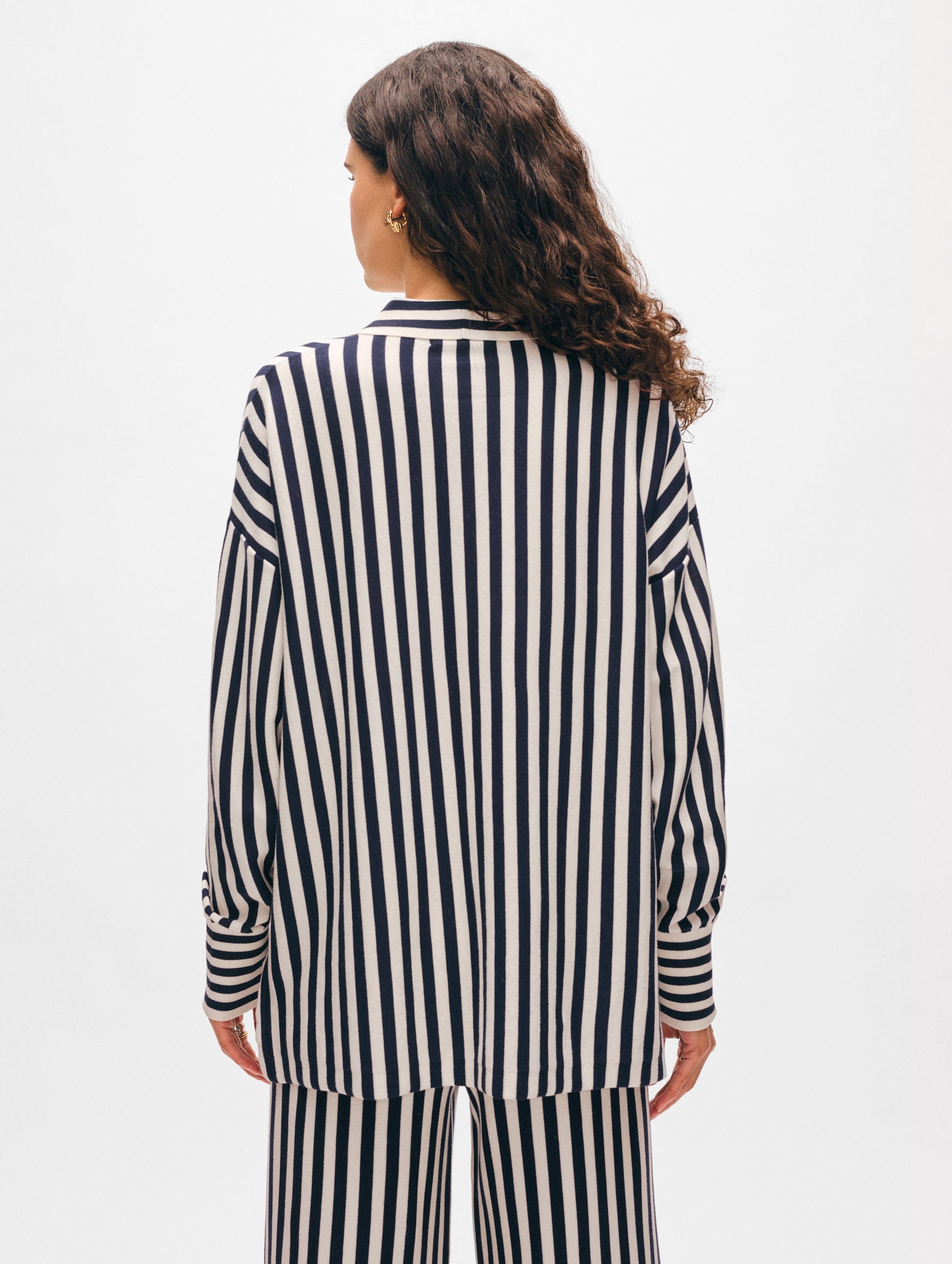 Superfine Organic Cotton Striped Shirt