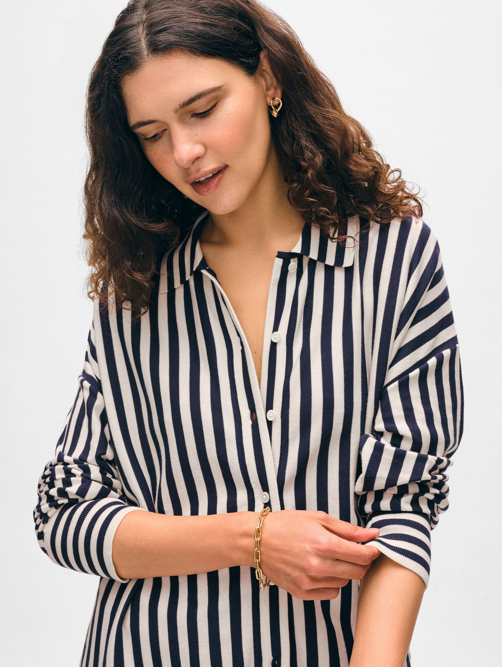 Superfine Organic Cotton Striped Shirt