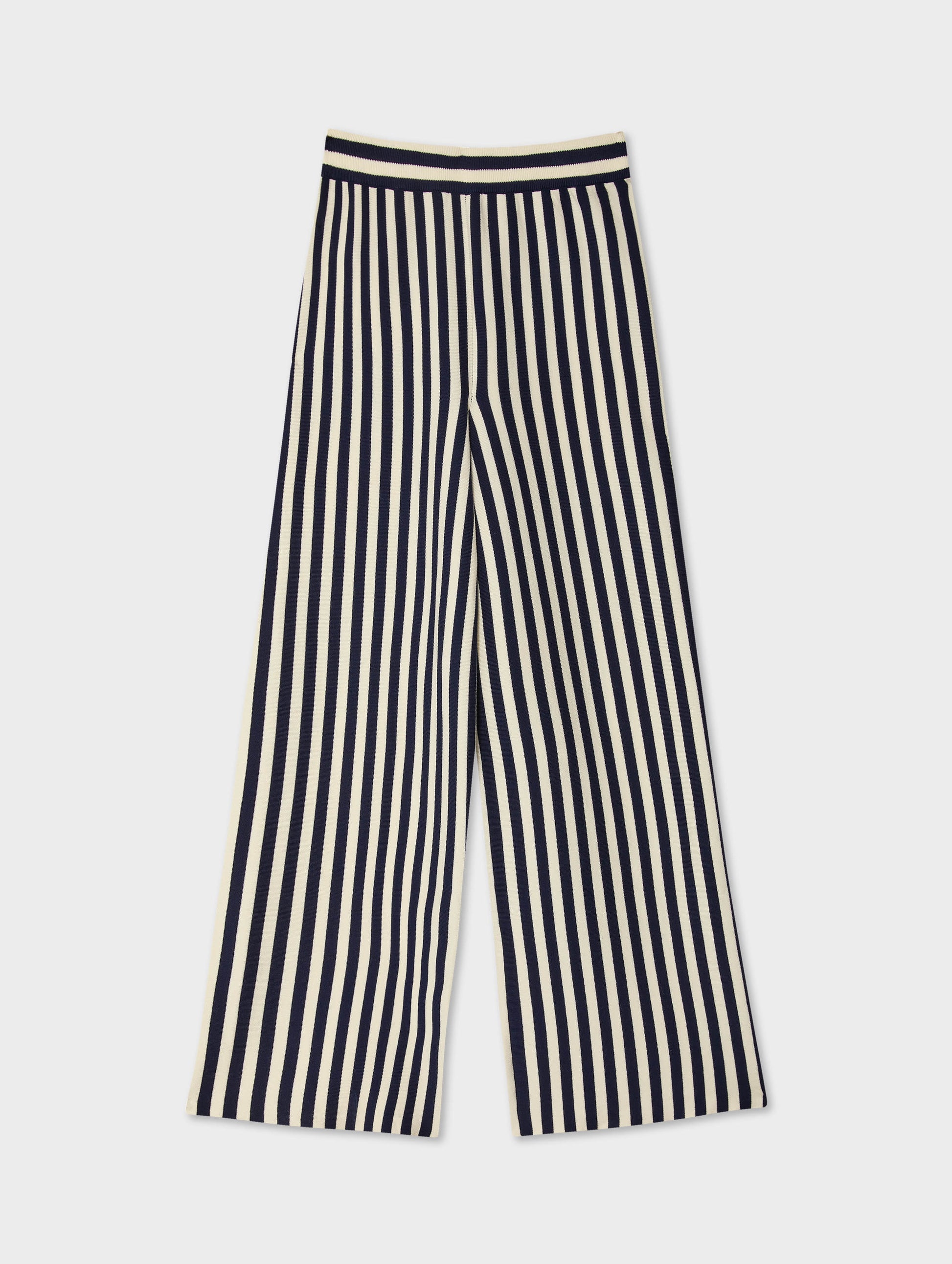 Superfine Organic Cotton Striped Pant