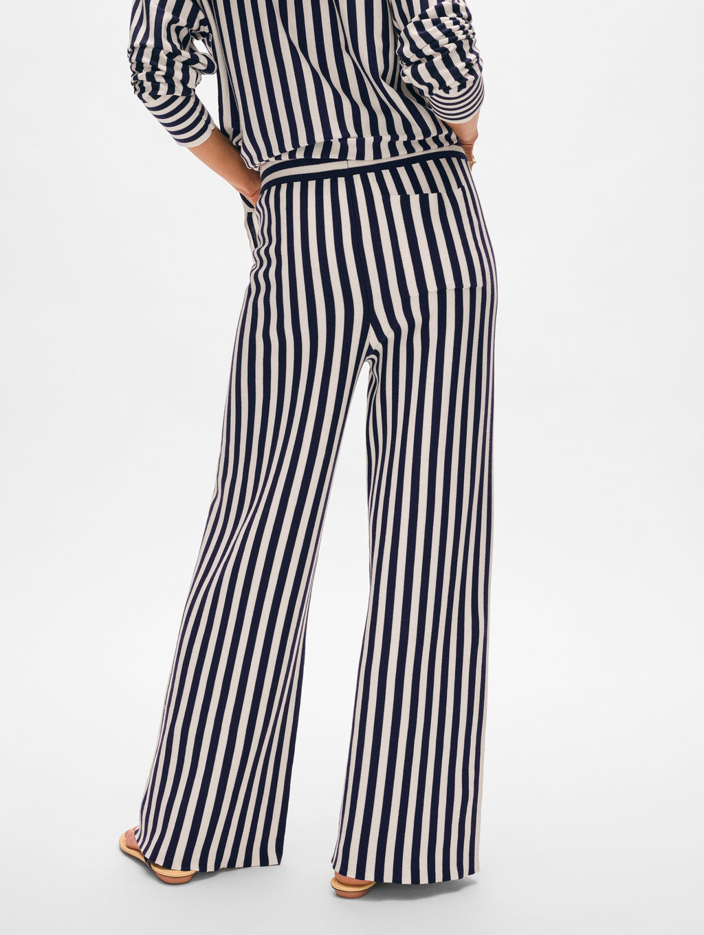 Superfine Organic Cotton Striped Pant