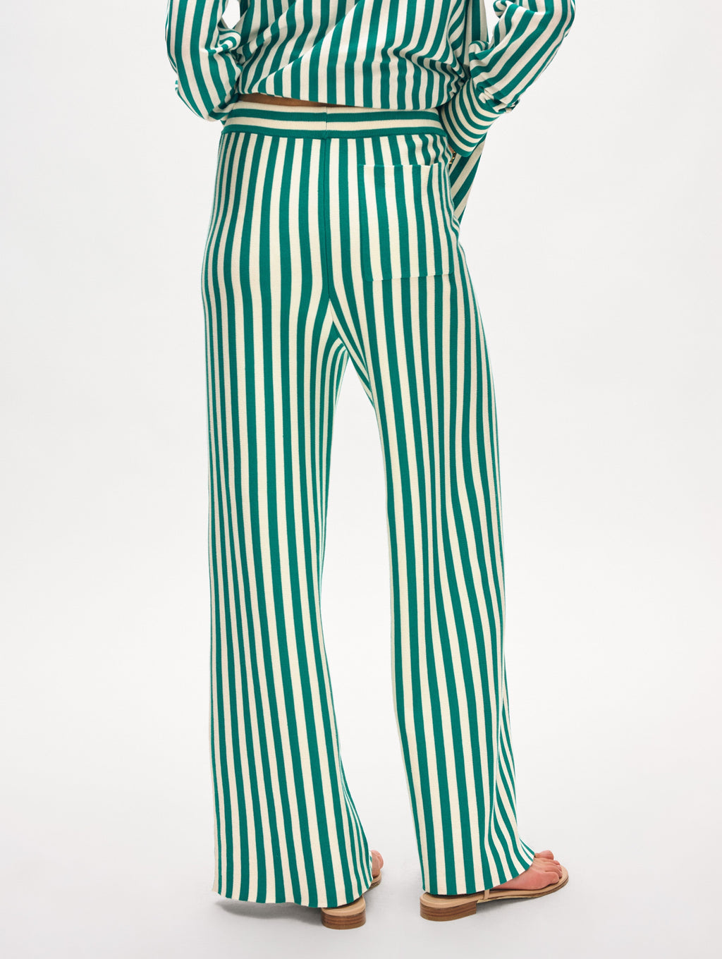 Superfine Organic Cotton Striped Pant
