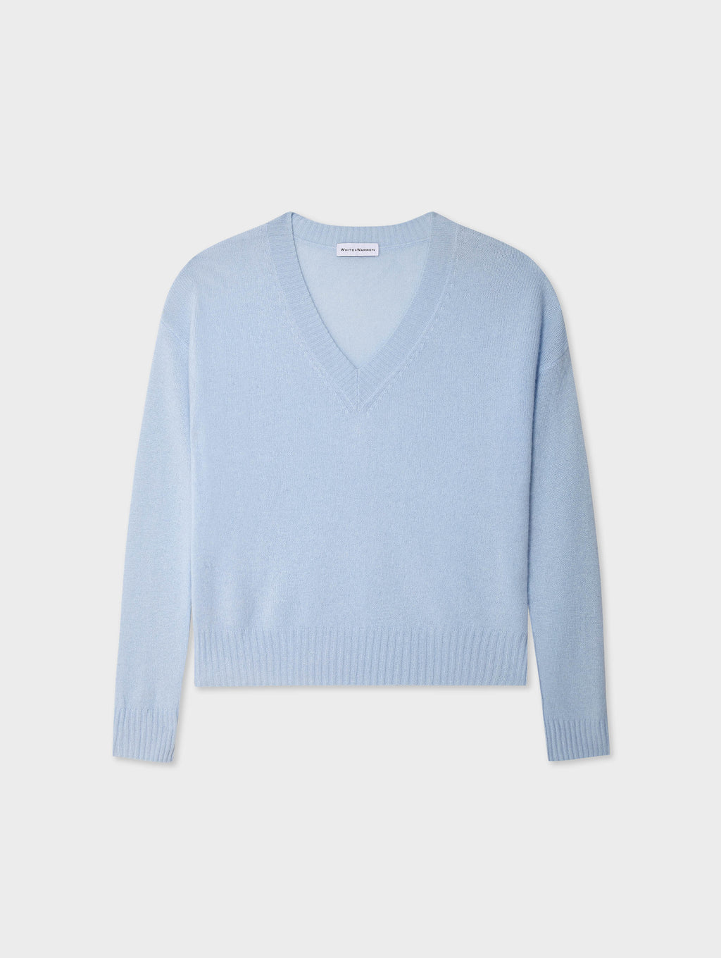 Cashmere Featherweight V Neck