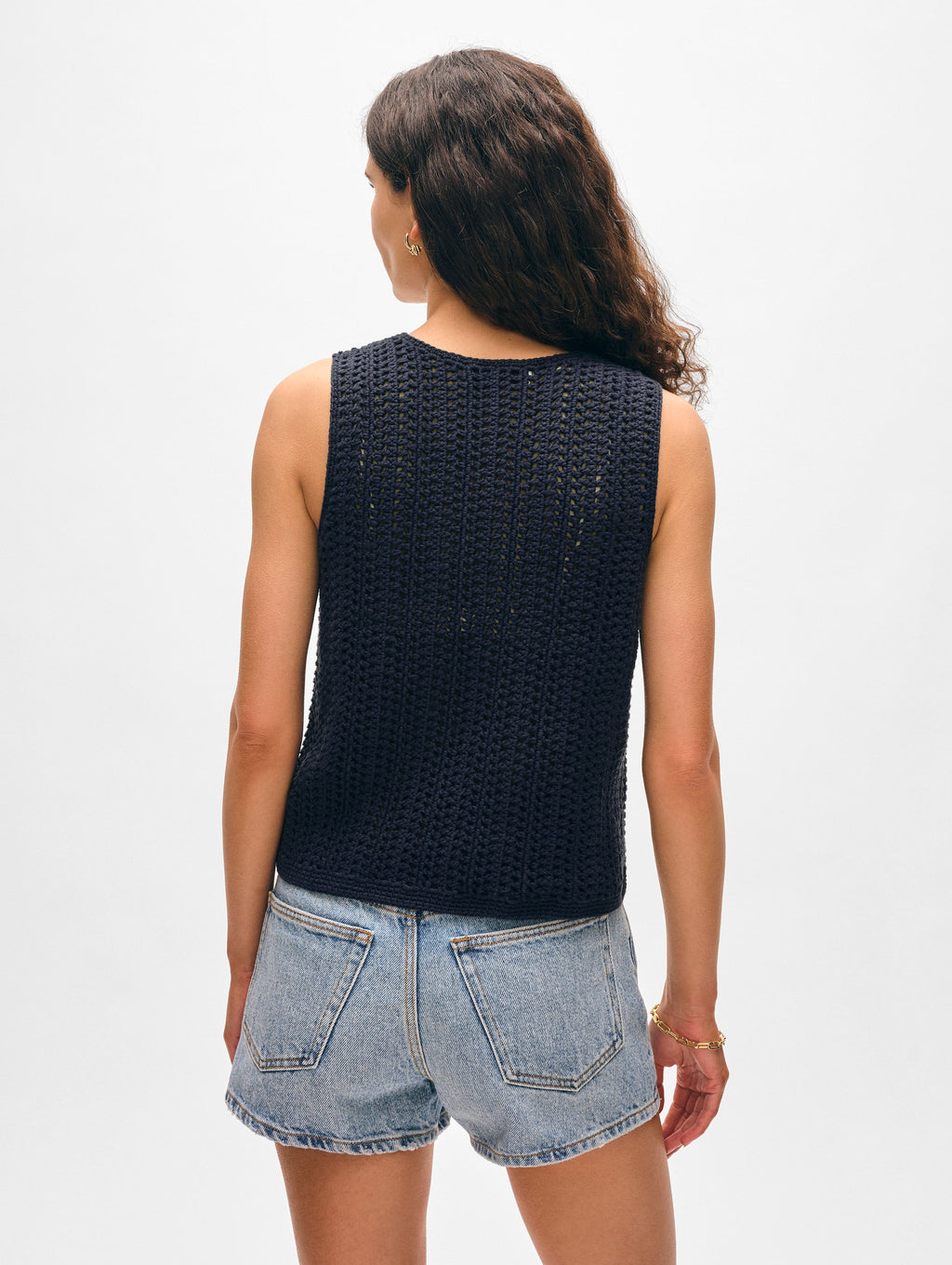 Hand Crochet Lofty Cotton Tank