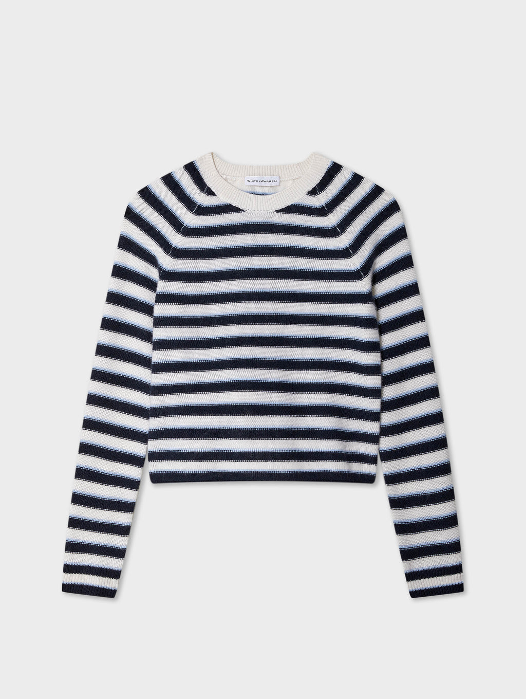 Cashmere Striped Sweatshirt