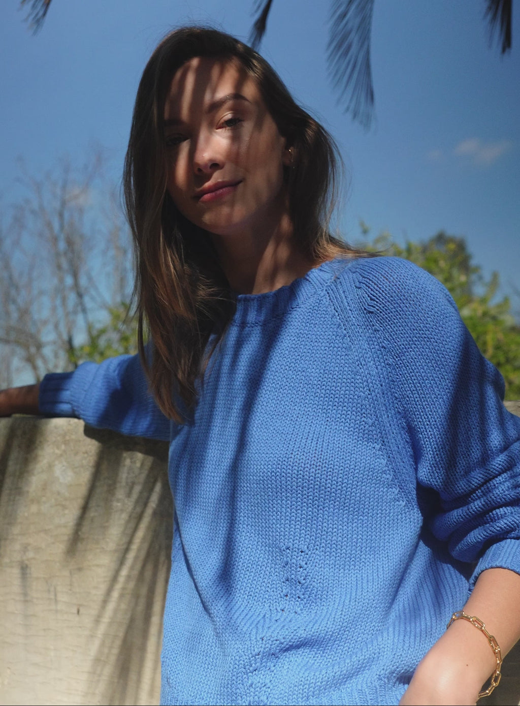 Cotton Linen Sweatshirt