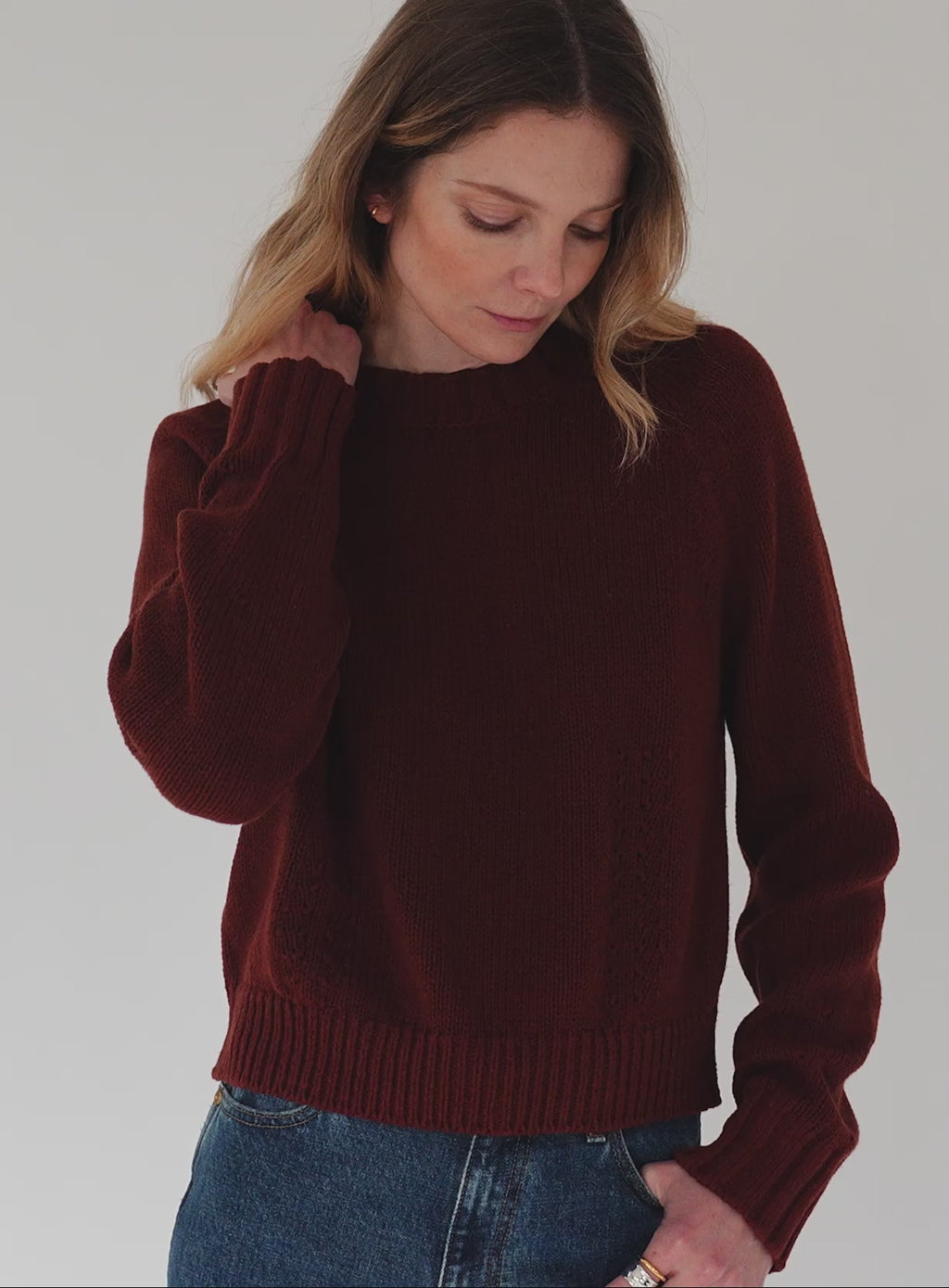 Cotton Linen Sweatshirt