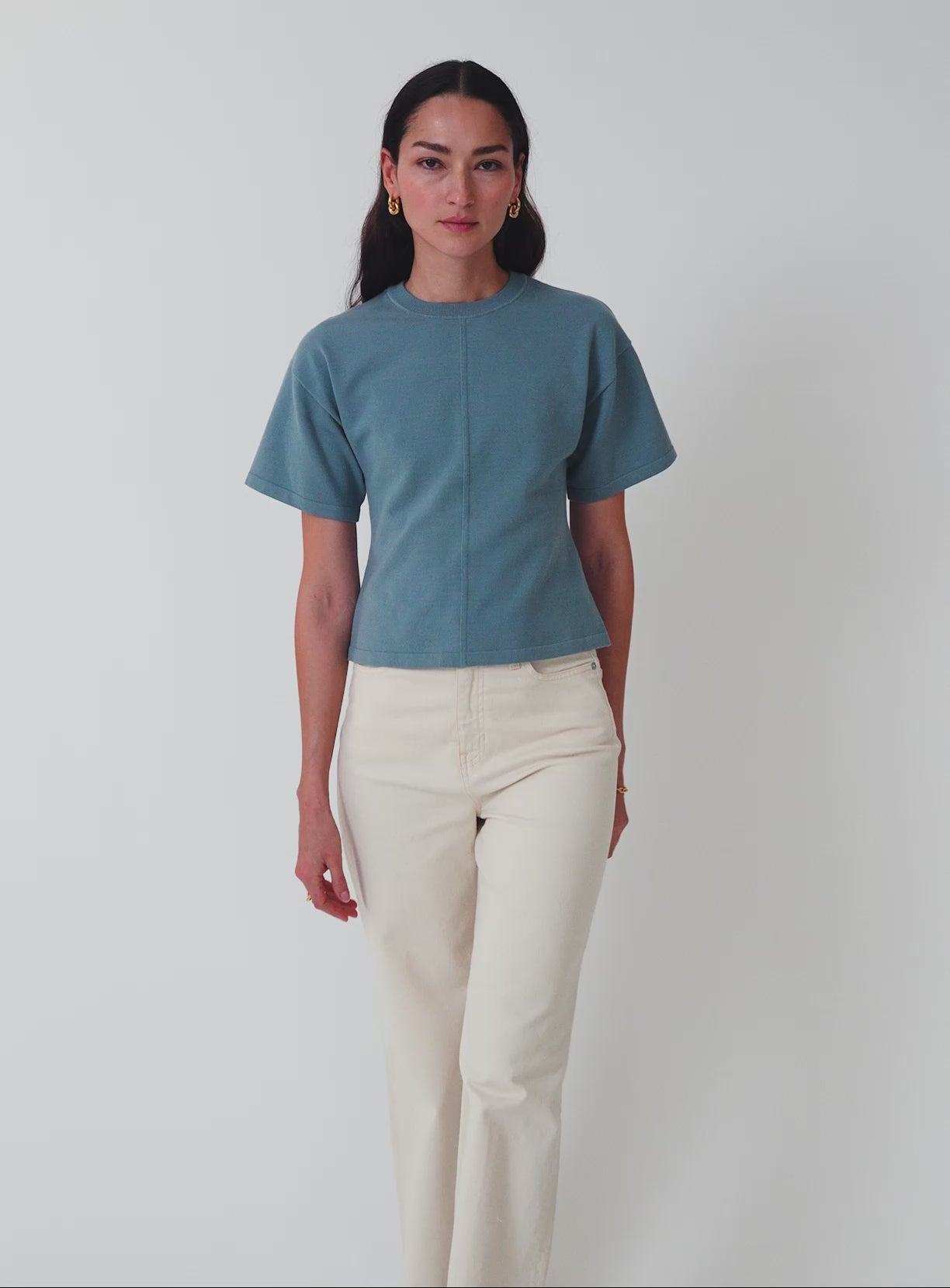 Superfine Organic Cotton Waisted Shirt
