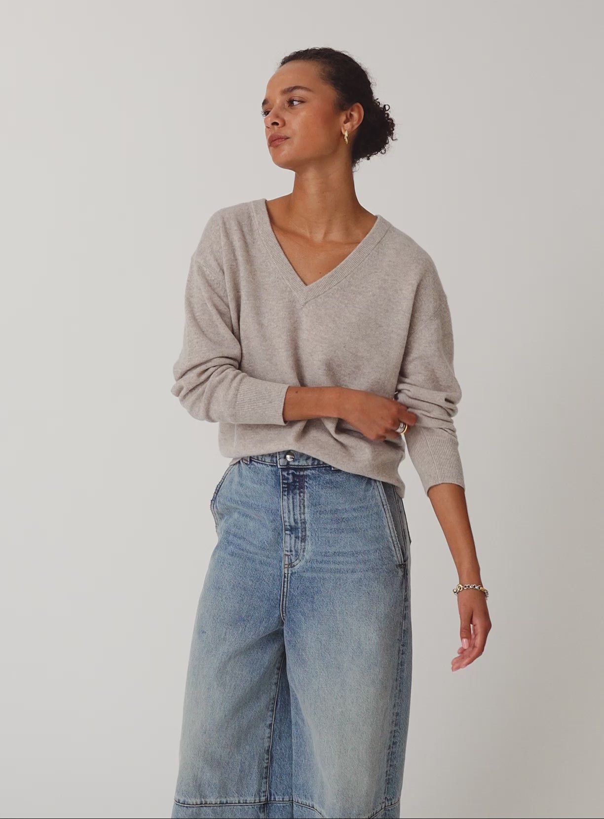 Cashmere V Neck