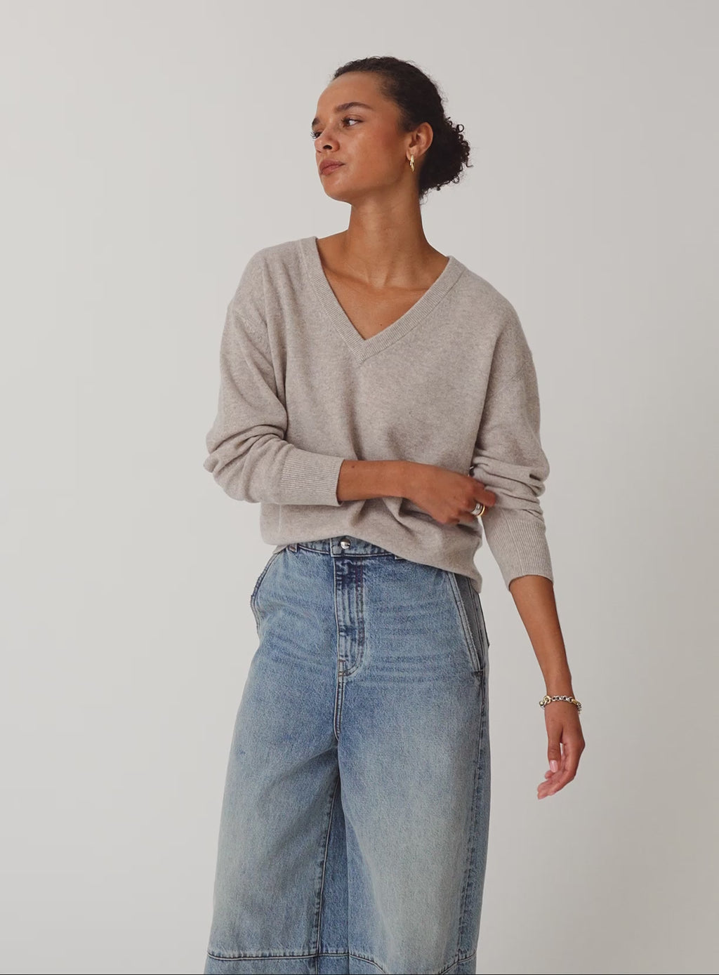 Cashmere V Neck